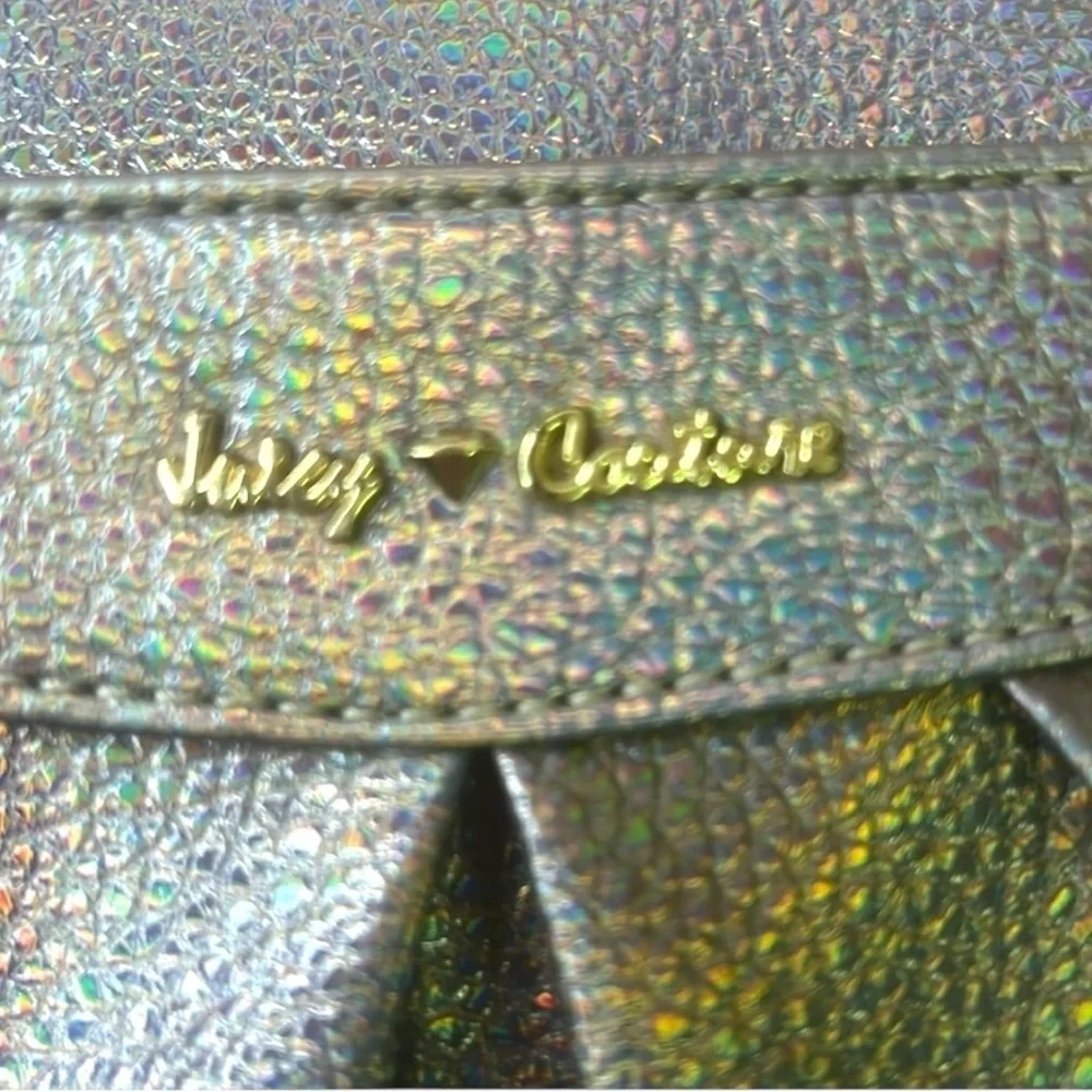 Juicy couture iridescent clutch.